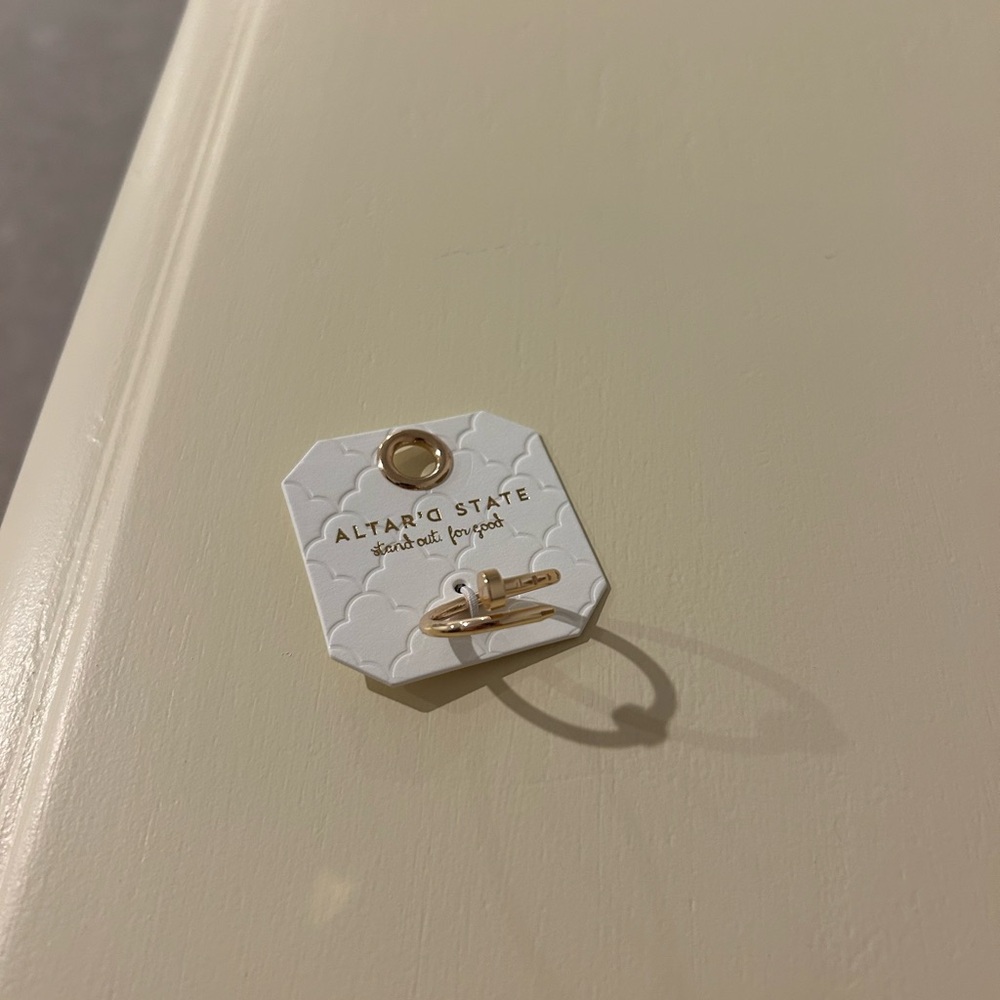 Altar'd State Gold Ring - Picture 3 of 3